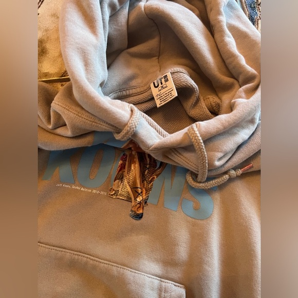 Uniqlo x Jeff koons collab hoodie mens print xs - Picture 4 of 6